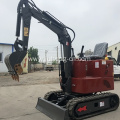 The second-hand small 1200 kg excavator price cheap and the bucket capacity is 0.025m3